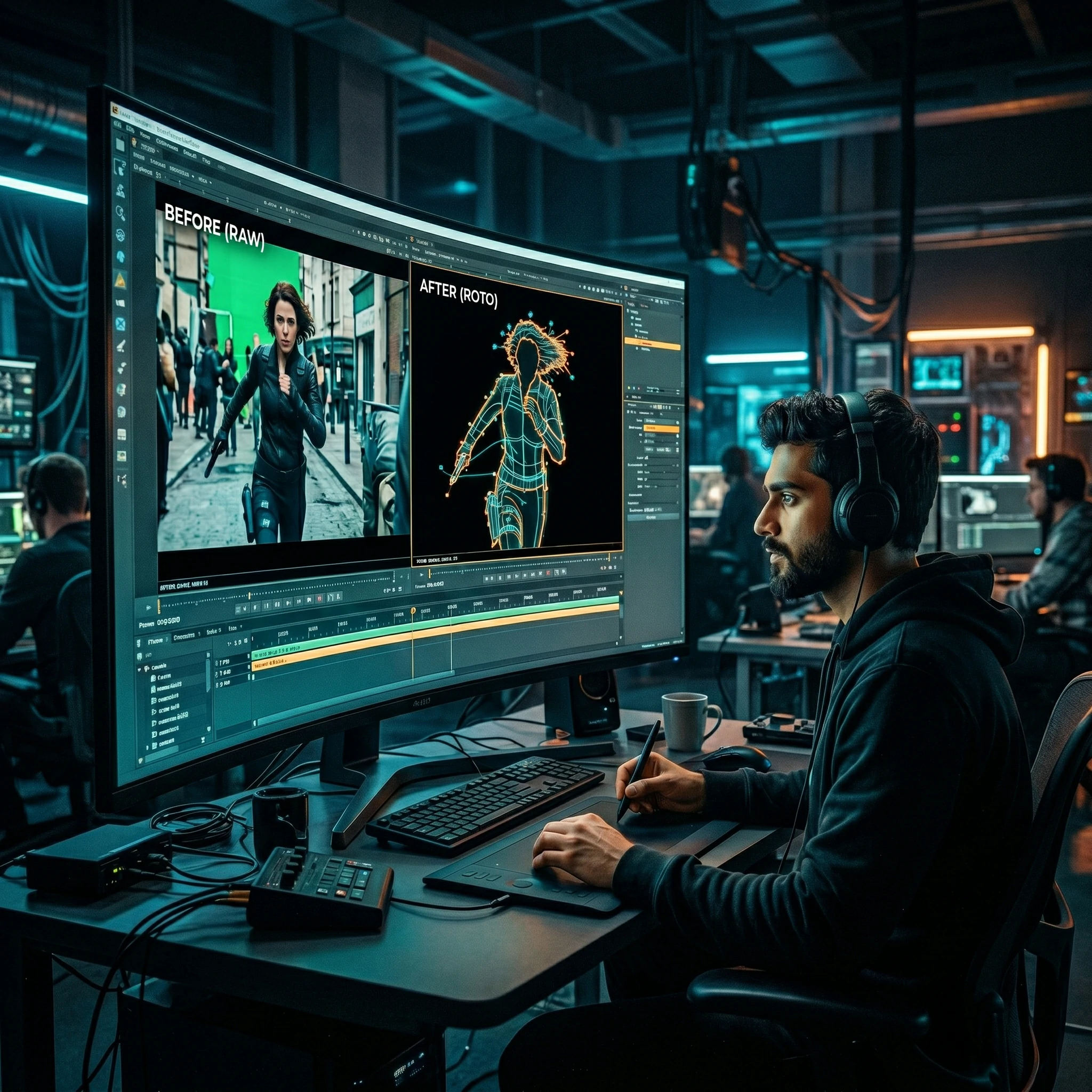 Rotoscoping Program Overview